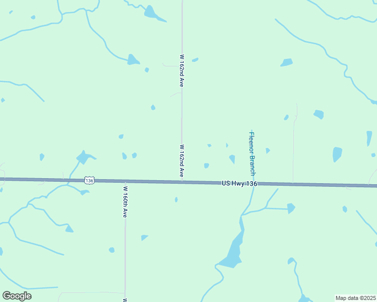 map of restaurants, bars, coffee shops, grocery stores, and more near 31862 West 162nd Avenue in Bethany