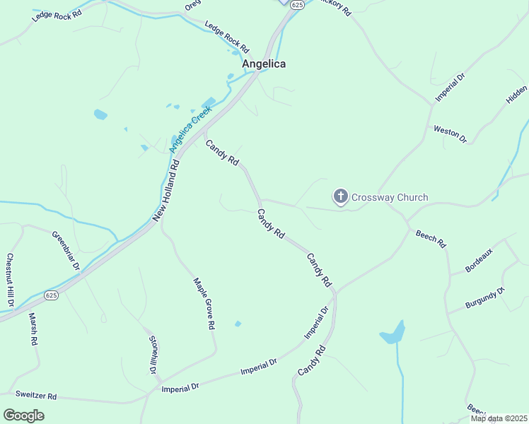map of restaurants, bars, coffee shops, grocery stores, and more near 20 Lori Lane in Mohnton
