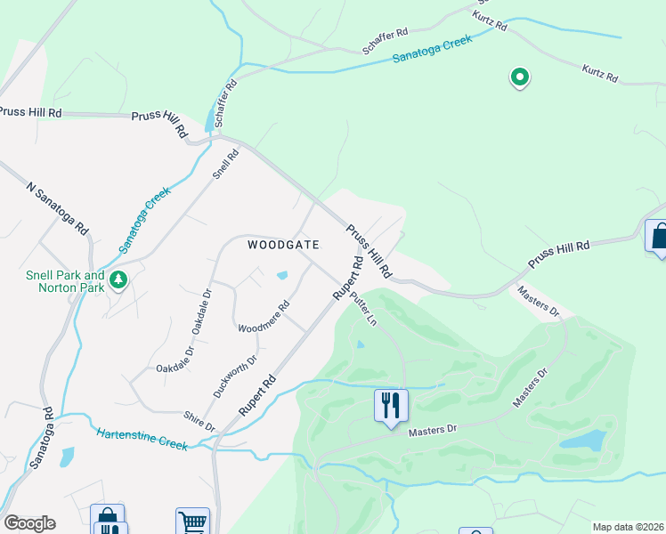 map of restaurants, bars, coffee shops, grocery stores, and more near 3084 Tyler Court in Pottstown