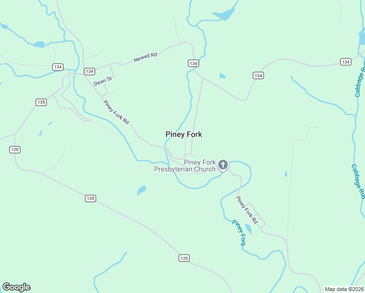 map of restaurants, bars, coffee shops, grocery stores, and more near in Piney Fork