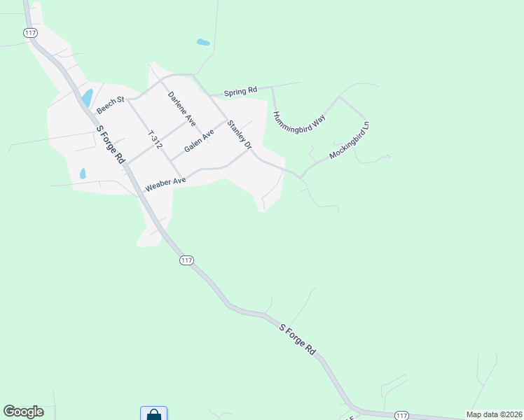 map of restaurants, bars, coffee shops, grocery stores, and more near 30 Whippoorwill Drive in Palmyra