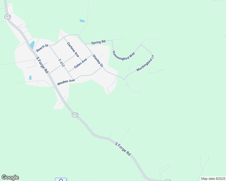 map of restaurants, bars, coffee shops, grocery stores, and more near 18 Whippoorwill Drive in Palmyra