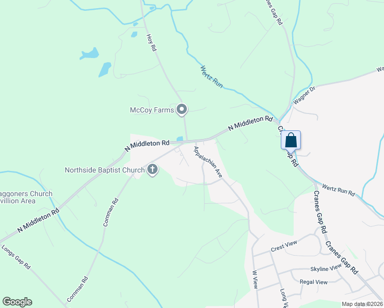 map of restaurants, bars, coffee shops, grocery stores, and more near 102 White Deer Way in Carlisle