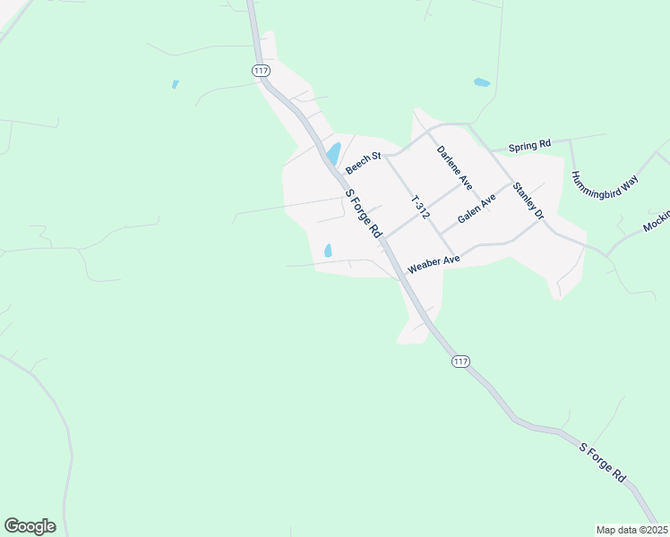 map of restaurants, bars, coffee shops, grocery stores, and more near 110 Horseshoe Trail Lane in Palmyra