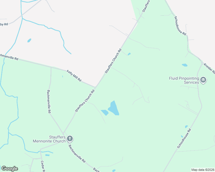 map of restaurants, bars, coffee shops, grocery stores, and more near 660 Stauffers Church Road in Palmyra