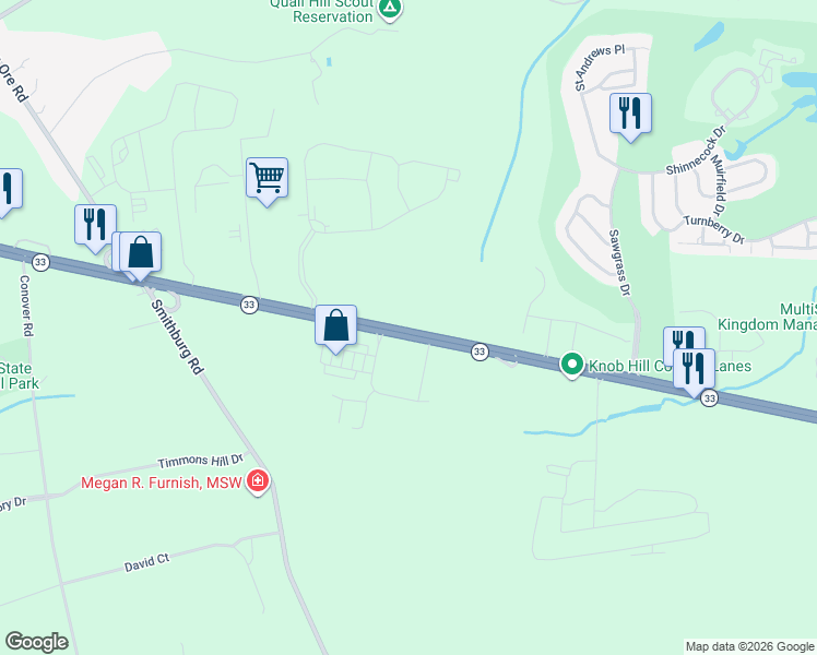 map of restaurants, bars, coffee shops, grocery stores, and more near 360 New Jersey 33 in Manalapan Township