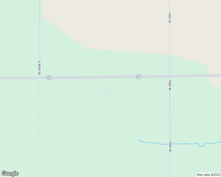 map of restaurants, bars, coffee shops, grocery stores, and more near South 7500 West in Duchesne County