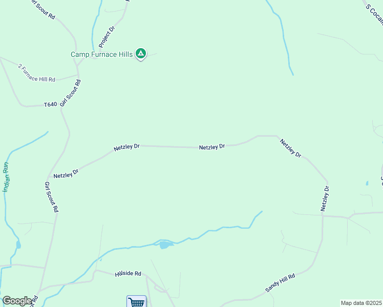 map of restaurants, bars, coffee shops, grocery stores, and more near Netzley Drive in Lancaster County