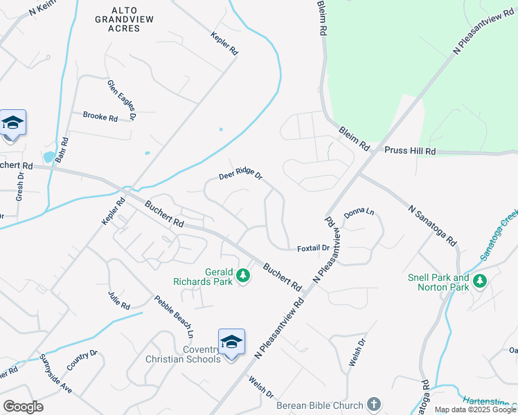 map of restaurants, bars, coffee shops, grocery stores, and more near 2112 Foxtail Drive in Pottstown