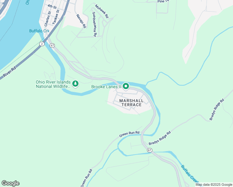 map of restaurants, bars, coffee shops, grocery stores, and more near 42 Labell Street in Wellsburg