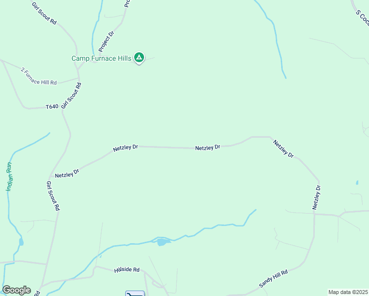 map of restaurants, bars, coffee shops, grocery stores, and more near Netzley Drive in Lancaster County