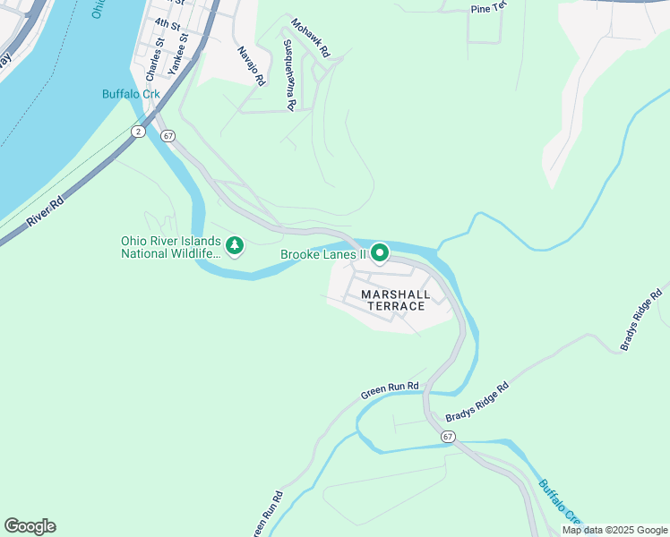 map of restaurants, bars, coffee shops, grocery stores, and more near 42 Labell Street in Wellsburg