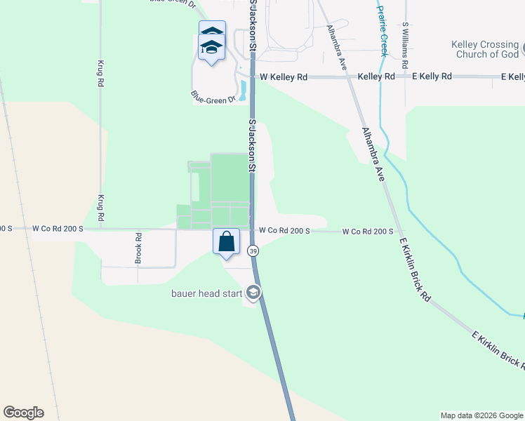 map of restaurants, bars, coffee shops, grocery stores, and more near 1987 South Jackson Street in Frankfort