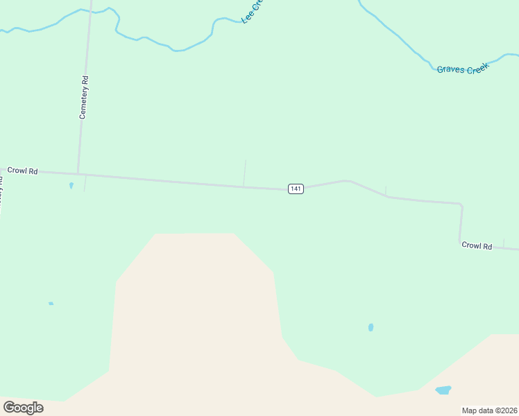 map of restaurants, bars, coffee shops, grocery stores, and more near 7869 Crowl Road in De Graff