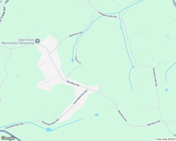 map of restaurants, bars, coffee shops, grocery stores, and more near 46 Tritch Lane in Mohnton