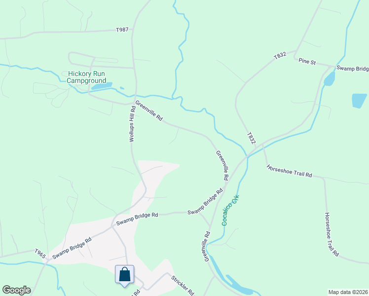 map of restaurants, bars, coffee shops, grocery stores, and more near 415 Greenville Road in Denver