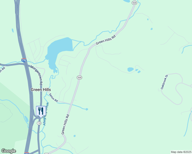 map of restaurants, bars, coffee shops, grocery stores, and more near 125 Dithridge Drive in Birdsboro