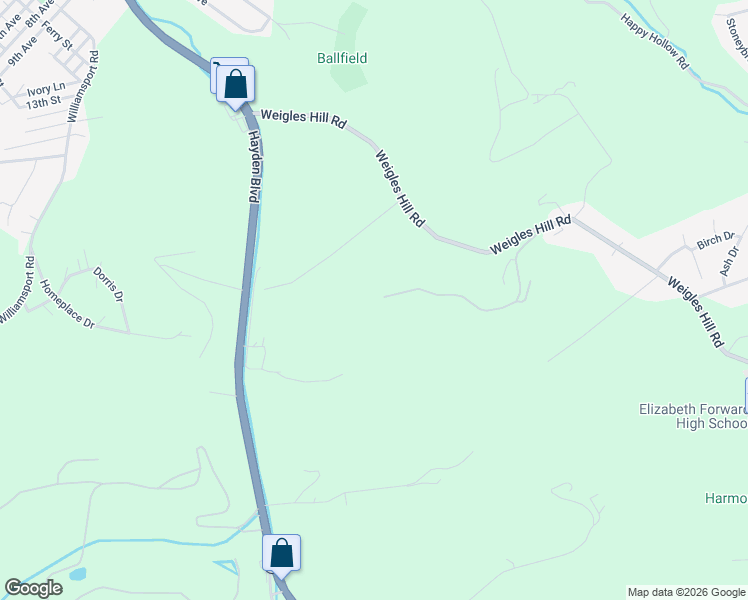 map of restaurants, bars, coffee shops, grocery stores, and more near in Elizabeth