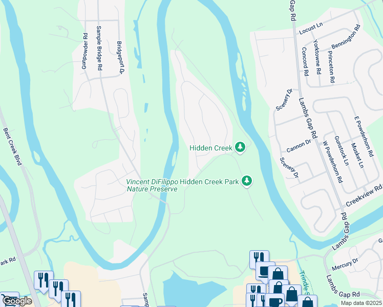map of restaurants, bars, coffee shops, grocery stores, and more near 9 Balfour Drive in Mechanicsburg