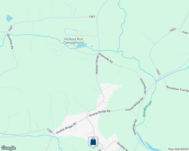 map of restaurants, bars, coffee shops, grocery stores, and more near 105 Wollups Hill Road in Denver