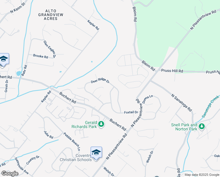 map of restaurants, bars, coffee shops, grocery stores, and more near 2112 Foxtail Drive in Pottstown