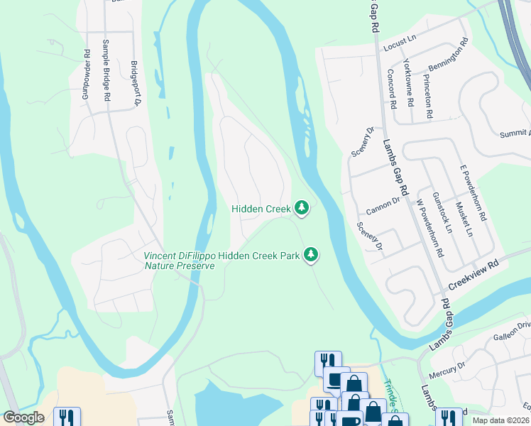 map of restaurants, bars, coffee shops, grocery stores, and more near 208 Dunbar Drive in Mechanicsburg