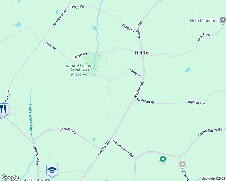 map of restaurants, bars, coffee shops, grocery stores, and more near 808 Tristen Way in Schwenksville
