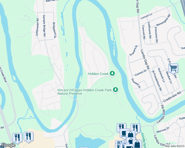 map of restaurants, bars, coffee shops, grocery stores, and more near 9 Balfour Drive in Mechanicsburg