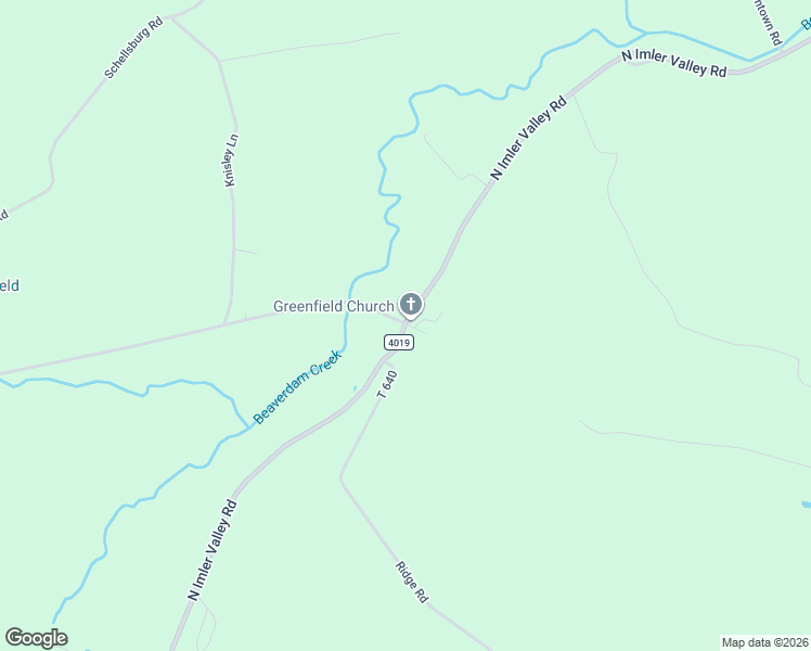 map of restaurants, bars, coffee shops, grocery stores, and more near 2450 North Imler Valley Road in Imler