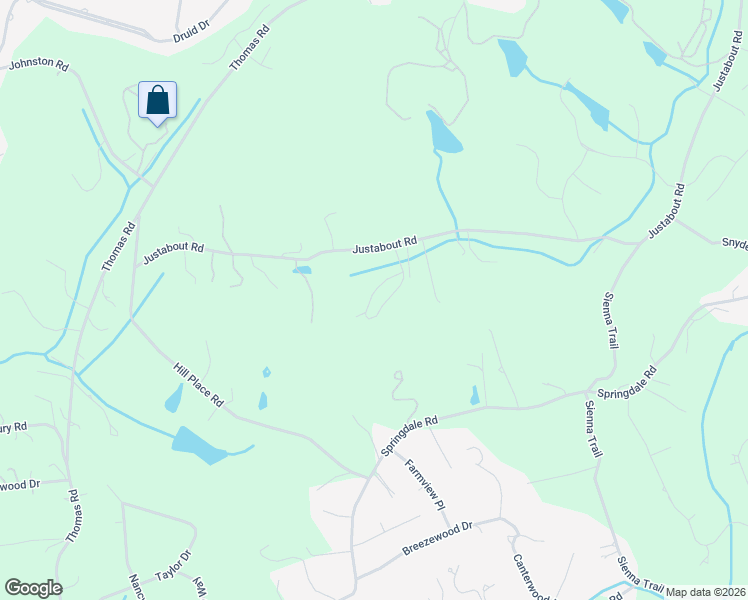 map of restaurants, bars, coffee shops, grocery stores, and more near 132-292 Justabout Road in Washington County