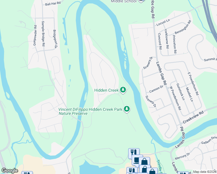 map of restaurants, bars, coffee shops, grocery stores, and more near 208 Dunbar Drive in Mechanicsburg