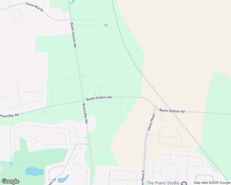 map of restaurants, bars, coffee shops, grocery stores, and more near 2041 Berlin Station Road in Delaware