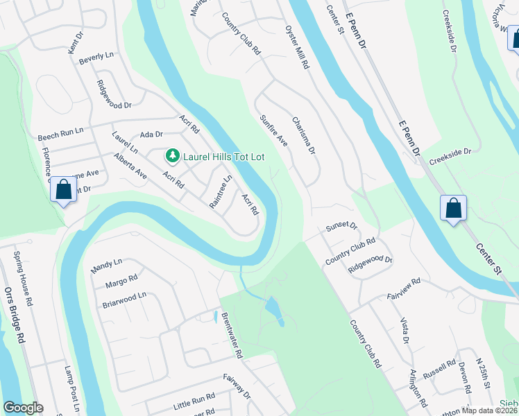 map of restaurants, bars, coffee shops, grocery stores, and more near 868 Acri Road in Mechanicsburg