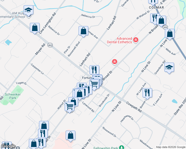 map of restaurants, bars, coffee shops, grocery stores, and more near 1039 Chapman Circle in Montgomery County