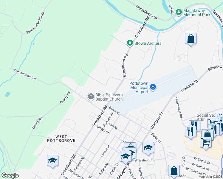 map of restaurants, bars, coffee shops, grocery stores, and more near 991 Candelora Drive in Stowe