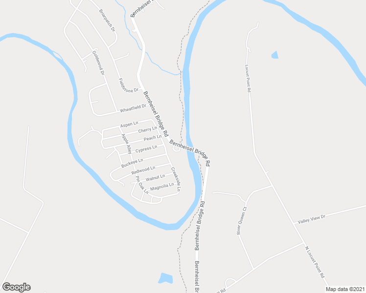map of restaurants, bars, coffee shops, grocery stores, and more near 303 Bernheisel Bridge Road in Carlisle