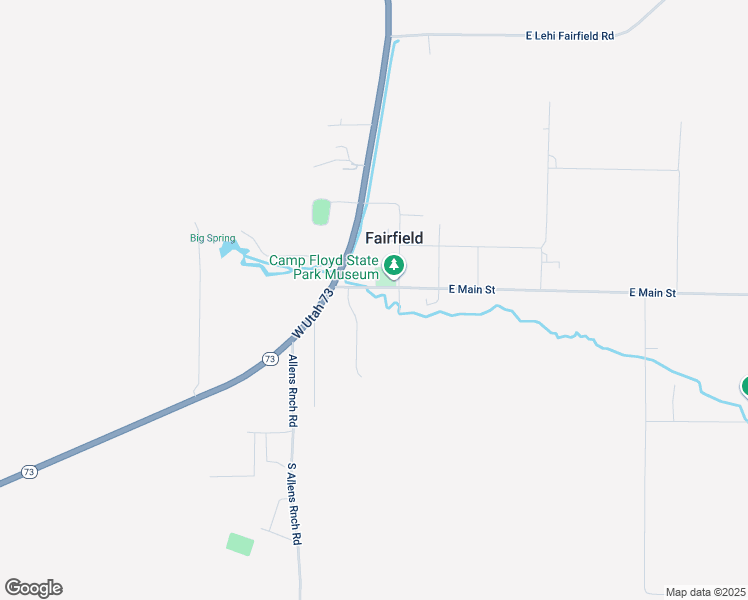 map of restaurants, bars, coffee shops, grocery stores, and more near 121 West Main Street in Fairfield