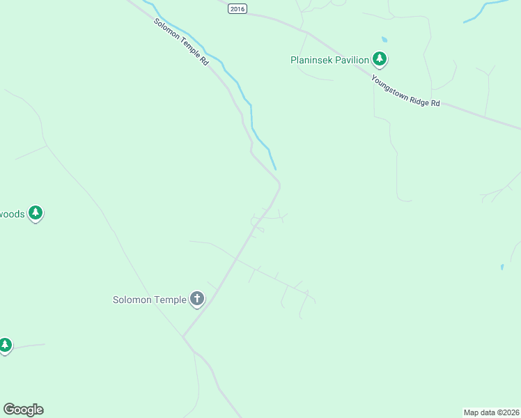 map of restaurants, bars, coffee shops, grocery stores, and more near 671 Solomon Temple Road in Latrobe
