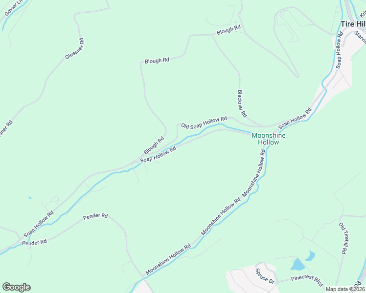 map of restaurants, bars, coffee shops, grocery stores, and more near 1464 Soap Hollow Road in Johnstown