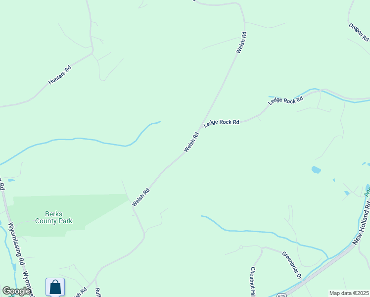 map of restaurants, bars, coffee shops, grocery stores, and more near 2687 Welsh Road in Mohnton
