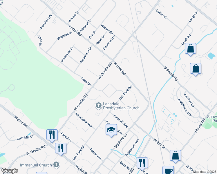 map of restaurants, bars, coffee shops, grocery stores, and more near 146 Wyndham Woods Way in Hatfield