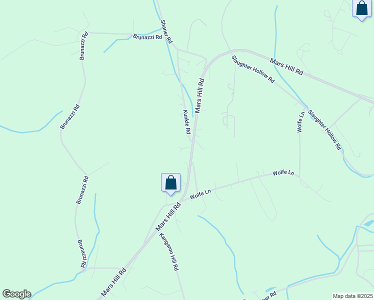 map of restaurants, bars, coffee shops, grocery stores, and more near 1881 Mars Hill Road in Irwin
