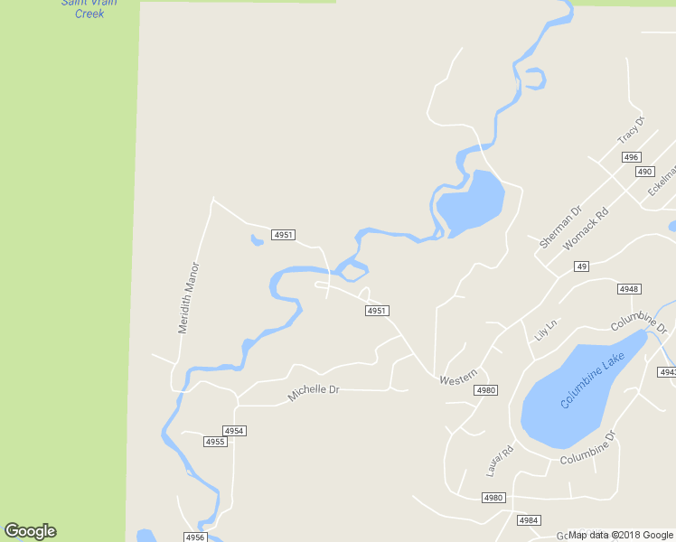 map of restaurants, bars, coffee shops, grocery stores, and more near 1411 County Road 4951 in Grand Lake