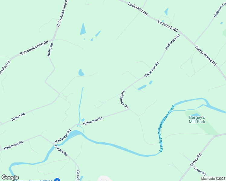 map of restaurants, bars, coffee shops, grocery stores, and more near 901 Red Fox Run Road in Schwenksville
