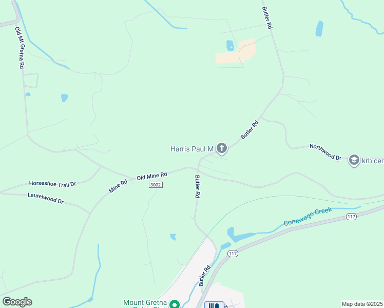 map of restaurants, bars, coffee shops, grocery stores, and more near 435 Butler Road in Lebanon