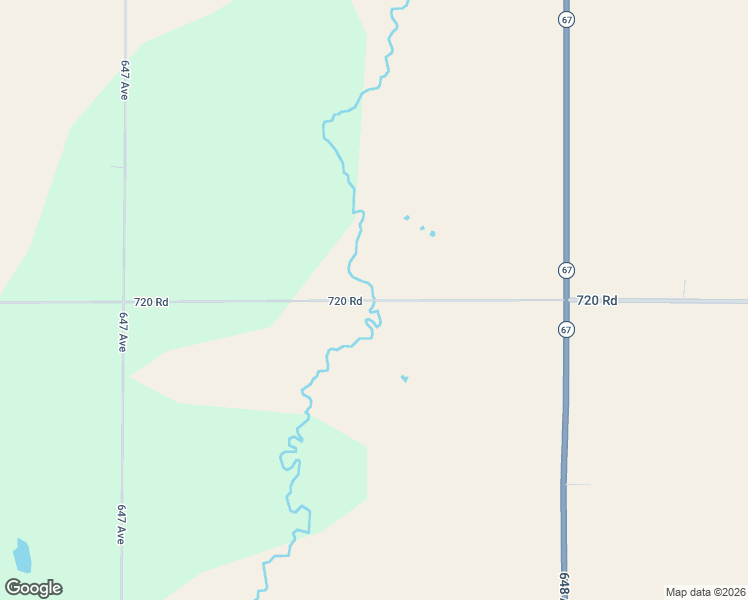 map of restaurants, bars, coffee shops, grocery stores, and more near 64700 720 Road in Shubert