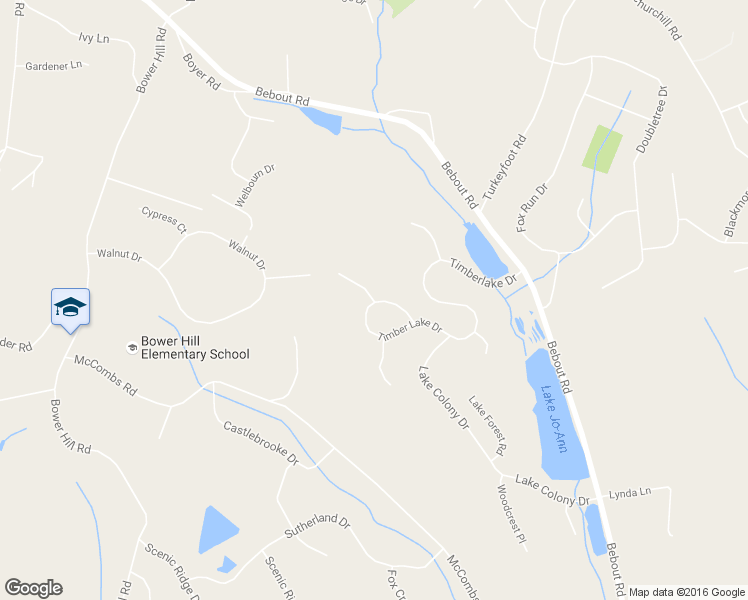 map of restaurants, bars, coffee shops, grocery stores, and more near 104 Timber Oak Court in Venetia