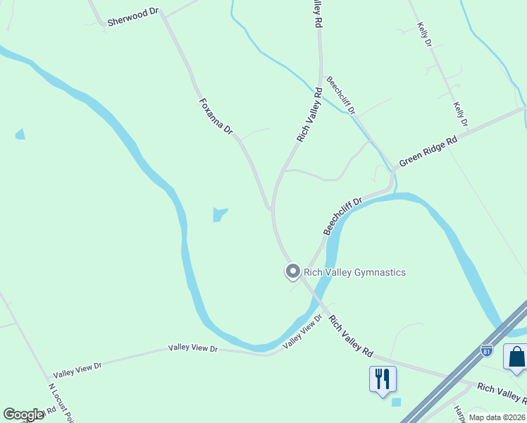 map of restaurants, bars, coffee shops, grocery stores, and more near 5 Foxanna Drive in Carlisle