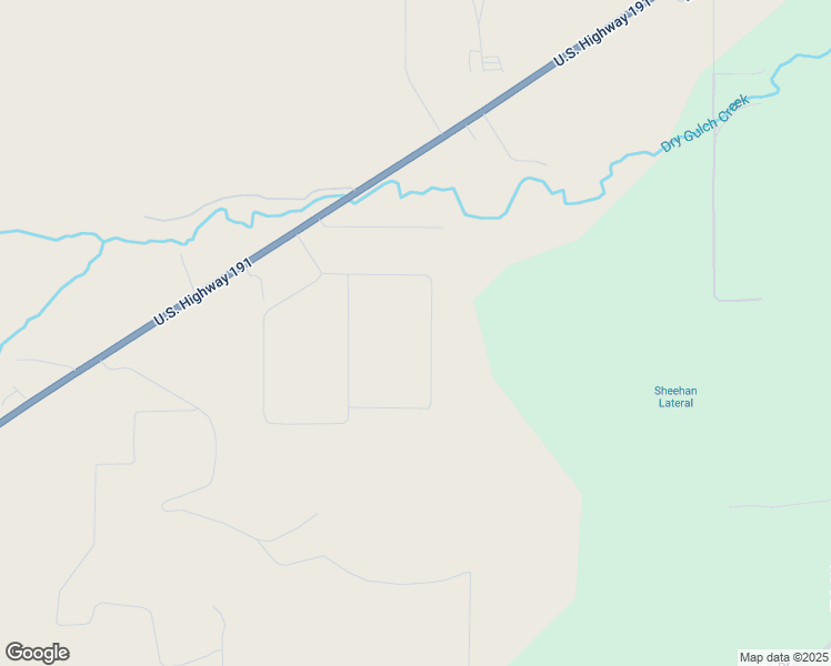 map of restaurants, bars, coffee shops, grocery stores, and more near 2860 South 2575 West in Roosevelt