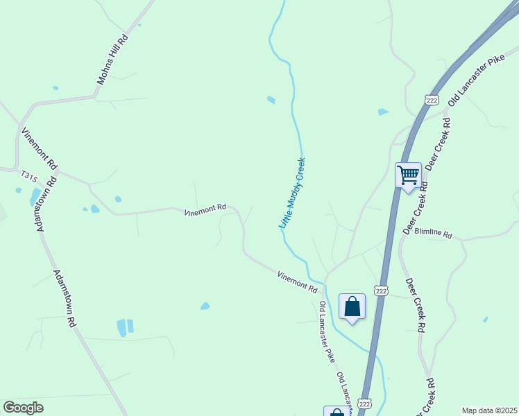 map of restaurants, bars, coffee shops, grocery stores, and more near 749 Vinemont Road in Reinholds